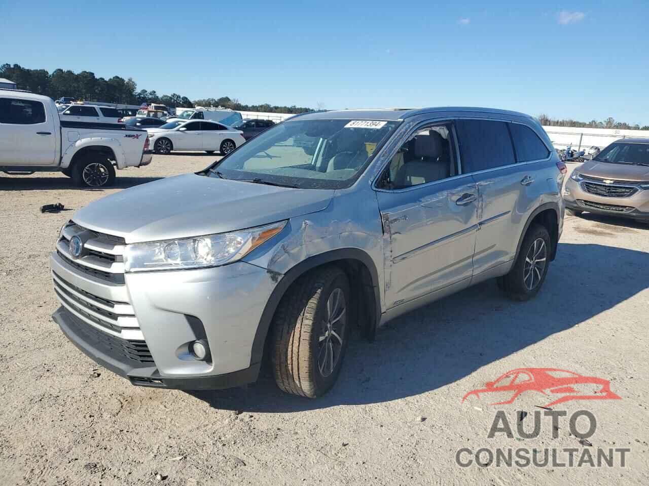 TOYOTA HIGHLANDER 2018 - 5TDJGRFH9JS045034