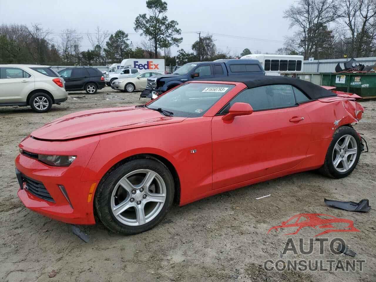 CHEVROLET CAMARO 2017 - 1G1FB3DX2H0140777