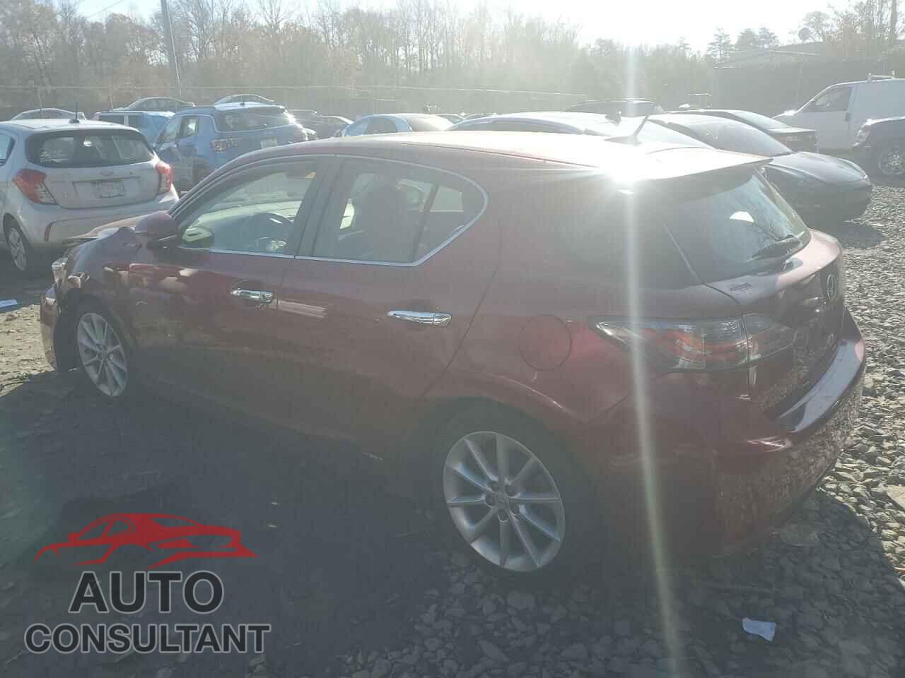 LEXUS CT 200 2012 - JTHKD5BH2C2117261