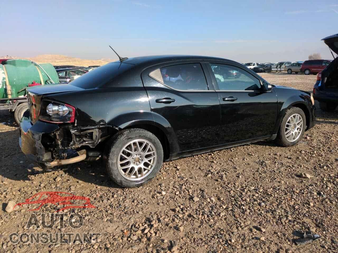 DODGE AVENGER 2013 - 1C3CDZAB4DN651022
