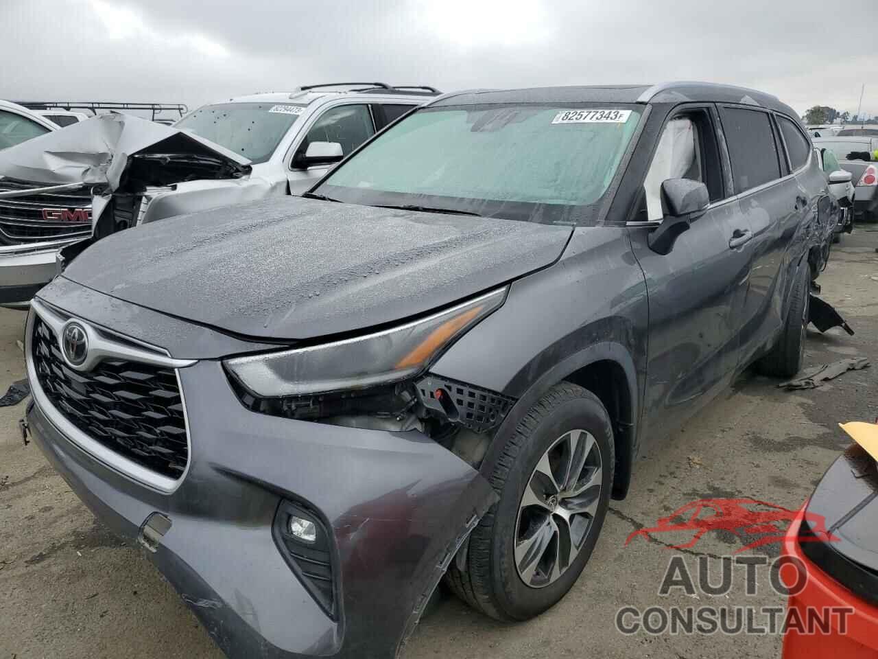 TOYOTA HIGHLANDER 2021 - 5TDGZRBH1MS066068