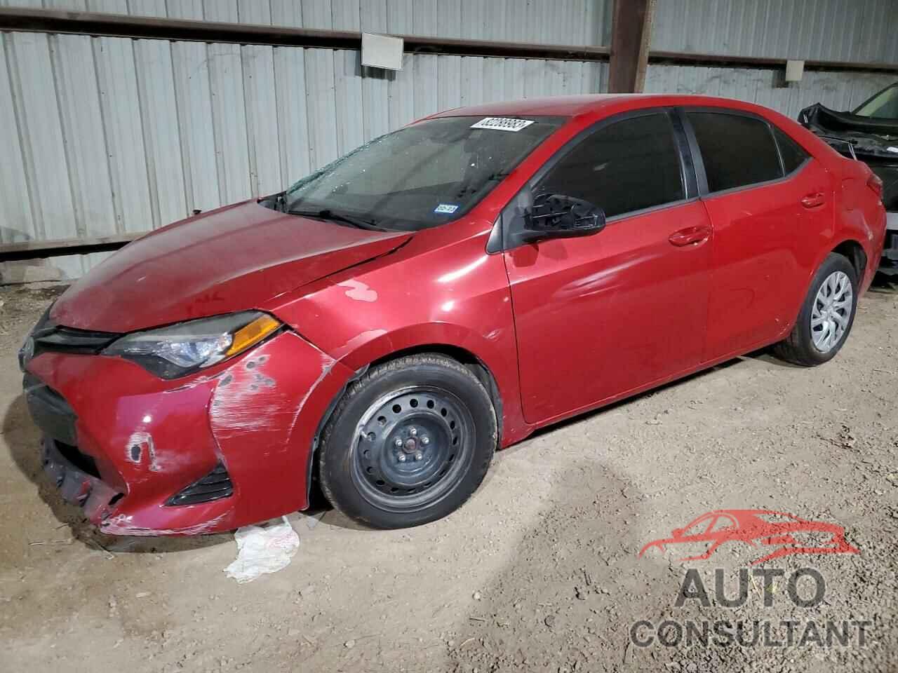 TOYOTA COROLLA 2018 - 2T1BURHE1JC051516