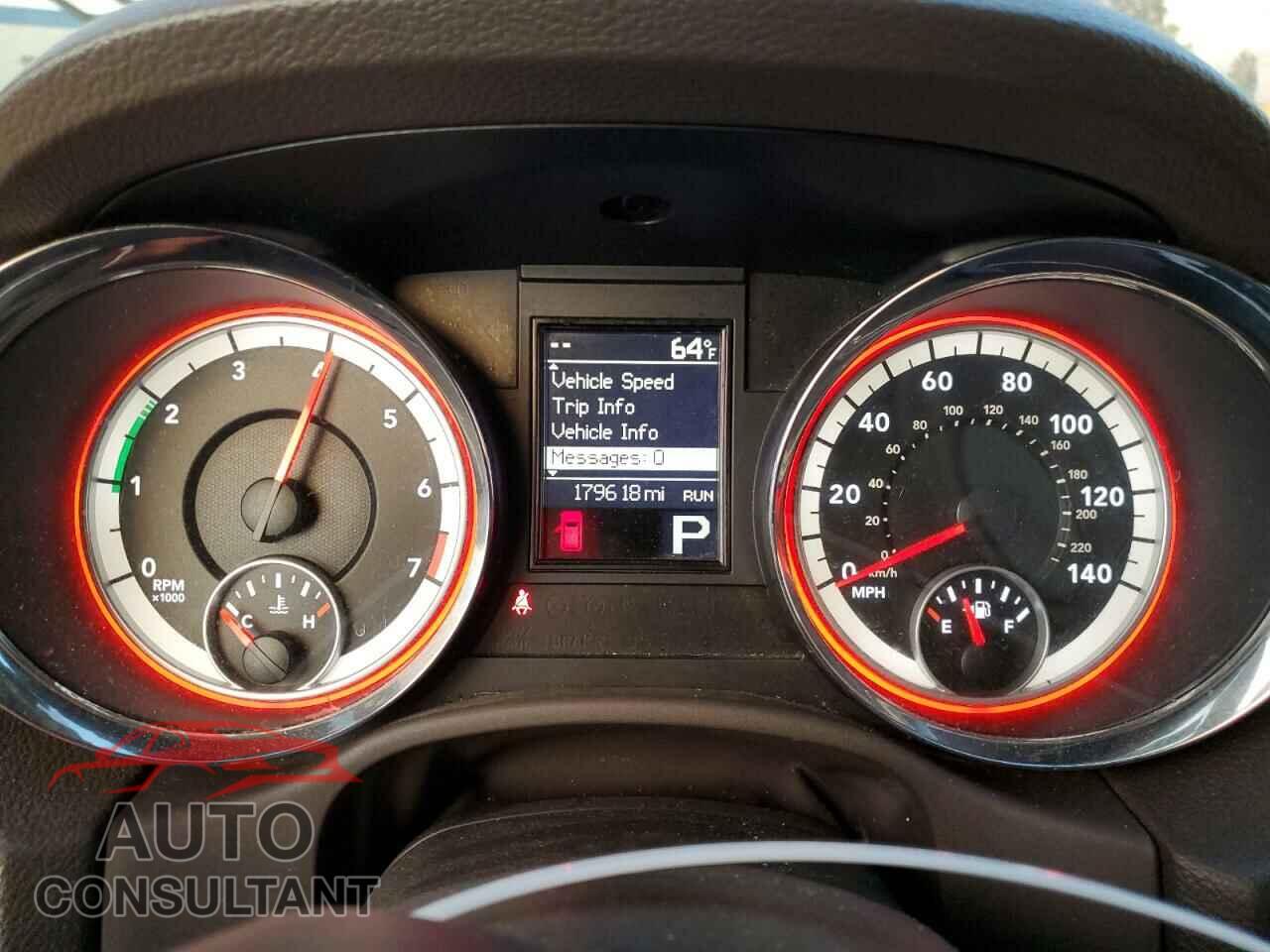 DODGE DURANGO 2012 - 1C4RDJAG3CC336452
