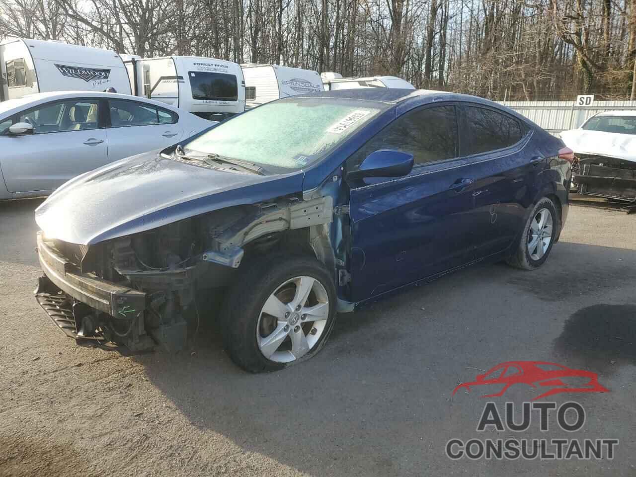 HYUNDAI ELANTRA 2013 - KMHDH4AE7DU560359