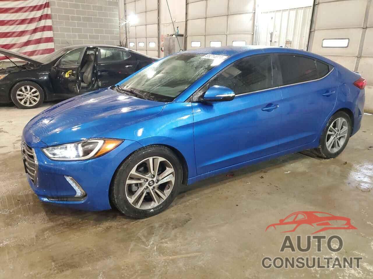 HYUNDAI ELANTRA 2018 - KMHD84LF1JU585940