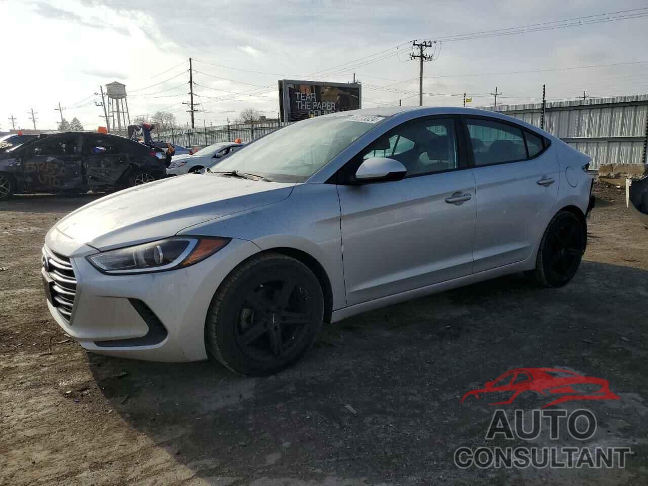 HYUNDAI ELANTRA 2017 - KMHD74LF4HU074364