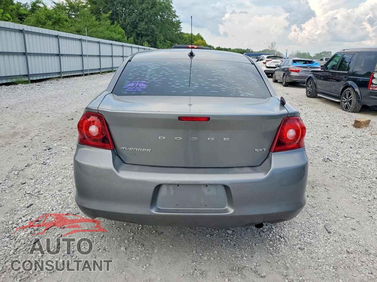 DODGE AVENGER 2012 - 1C3CDZCB3CN290474