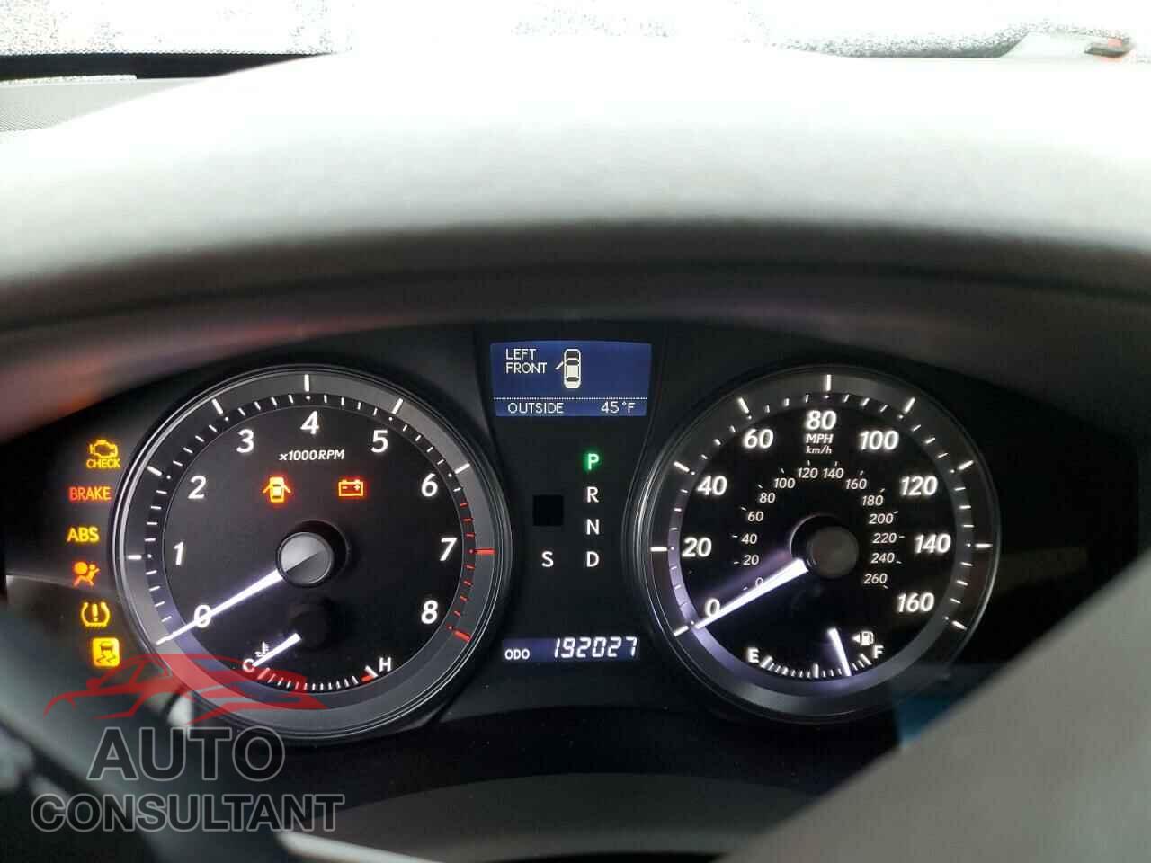 LEXUS ES350 2011 - JTHBK1EG4B2442879