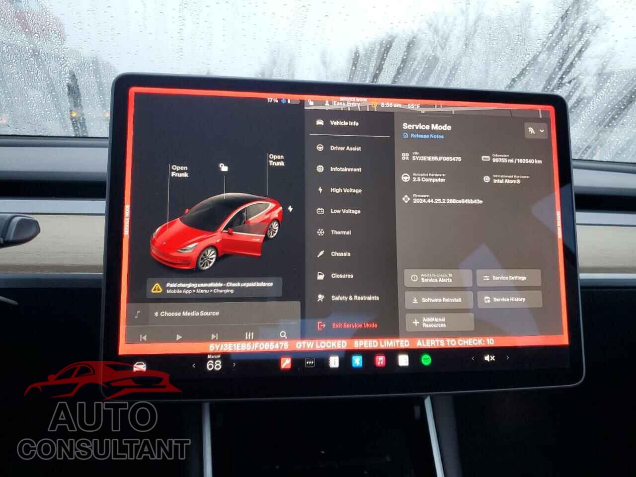 TESLA MODEL 3 2018 - 5YJ3E1EB5JF065475