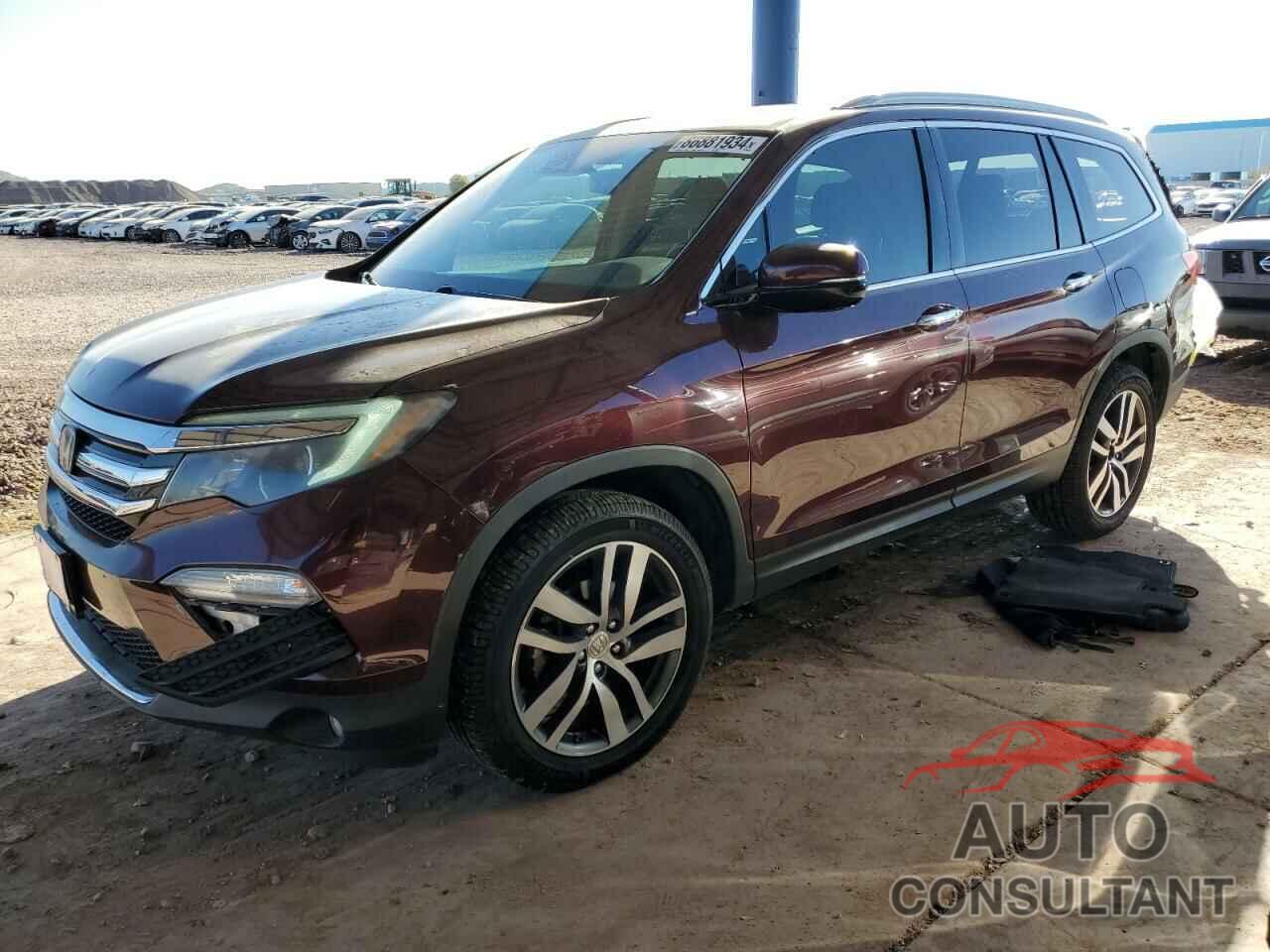 HONDA PILOT 2016 - 5FNYF6H92GB101866
