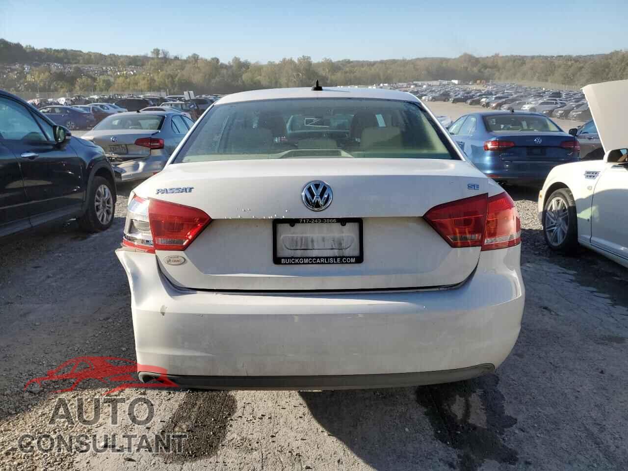 VOLKSWAGEN PASSAT 2013 - 1VWBH7A38DC051203