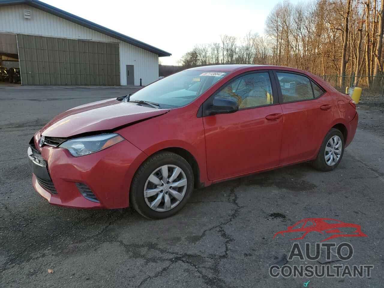 TOYOTA COROLLA 2016 - 2T1BURHE0GC573045