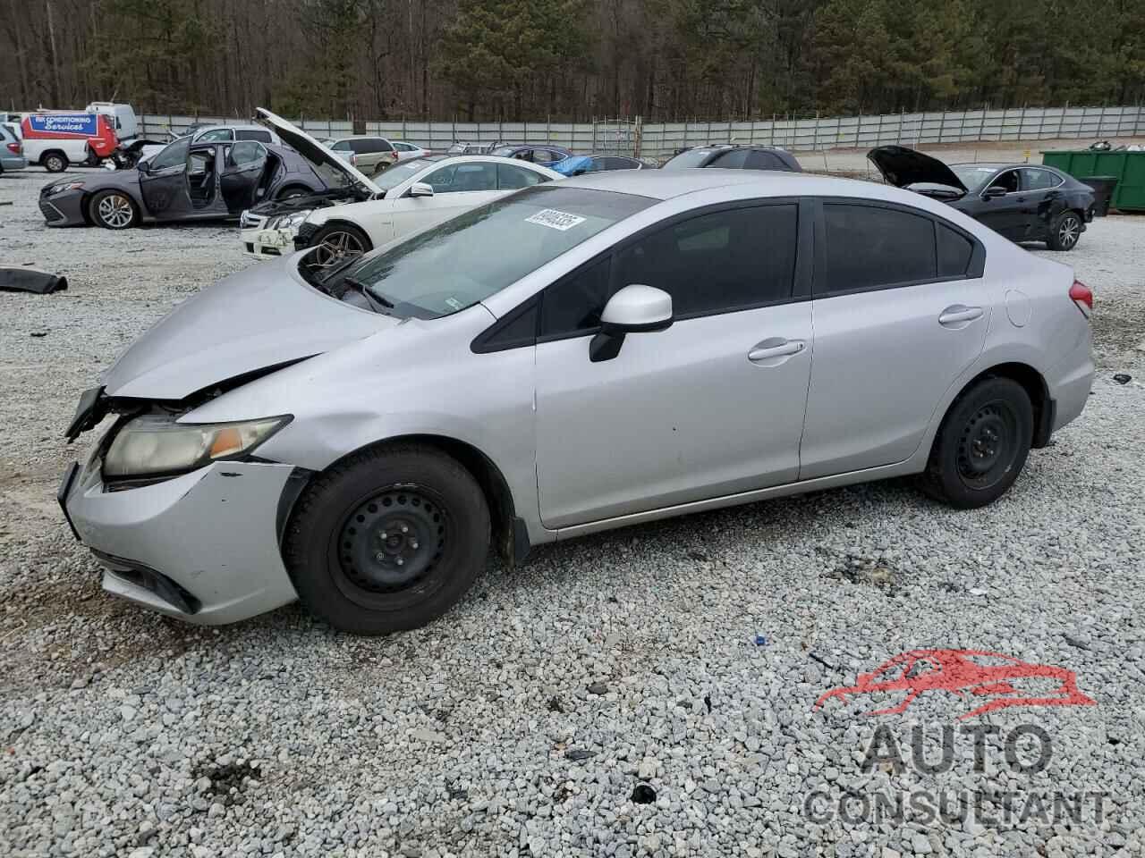 HONDA CIVIC 2013 - 2HGFB2F51DH568750