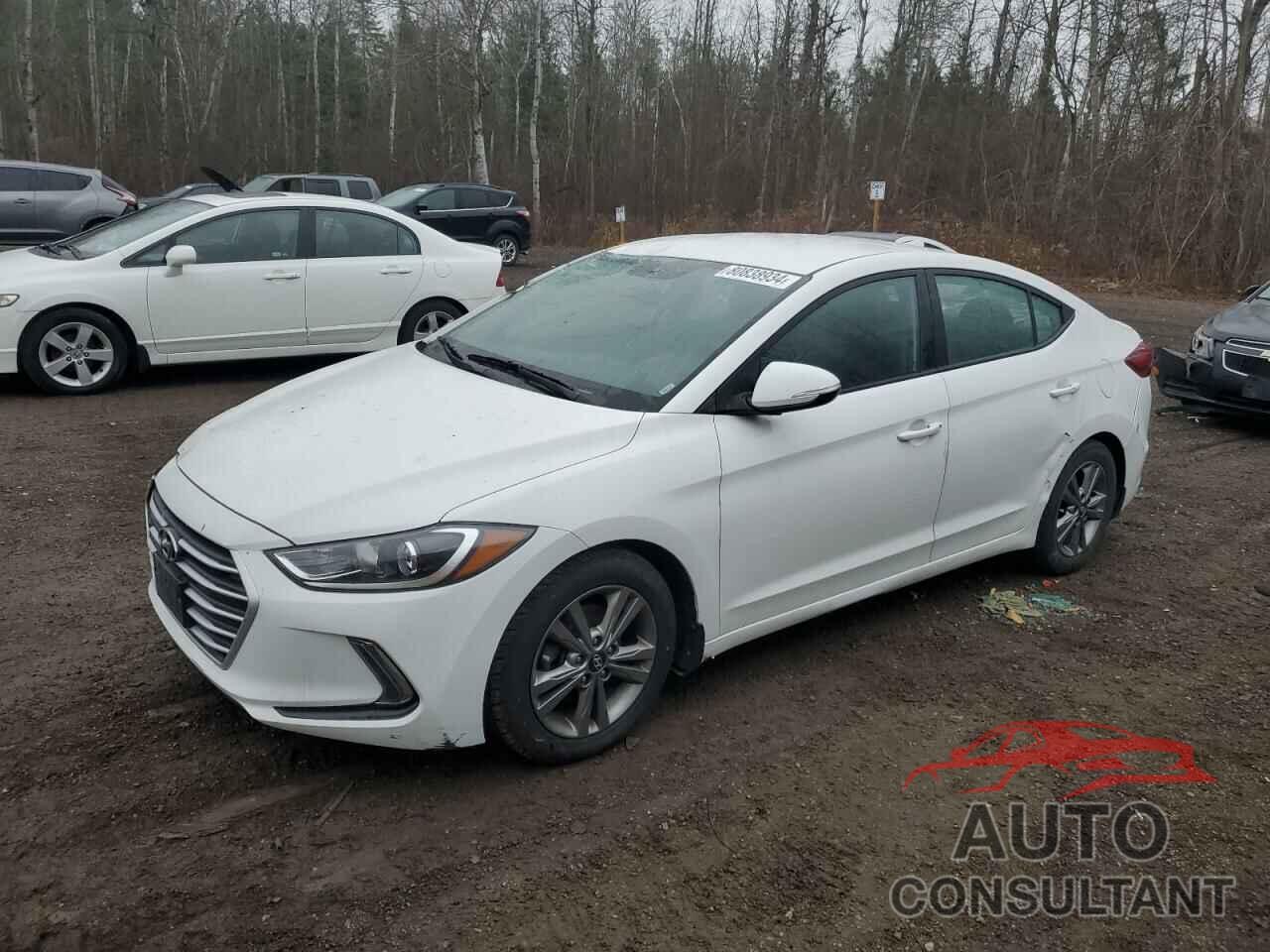 HYUNDAI ELANTRA 2018 - KMHD84LF7JU668787