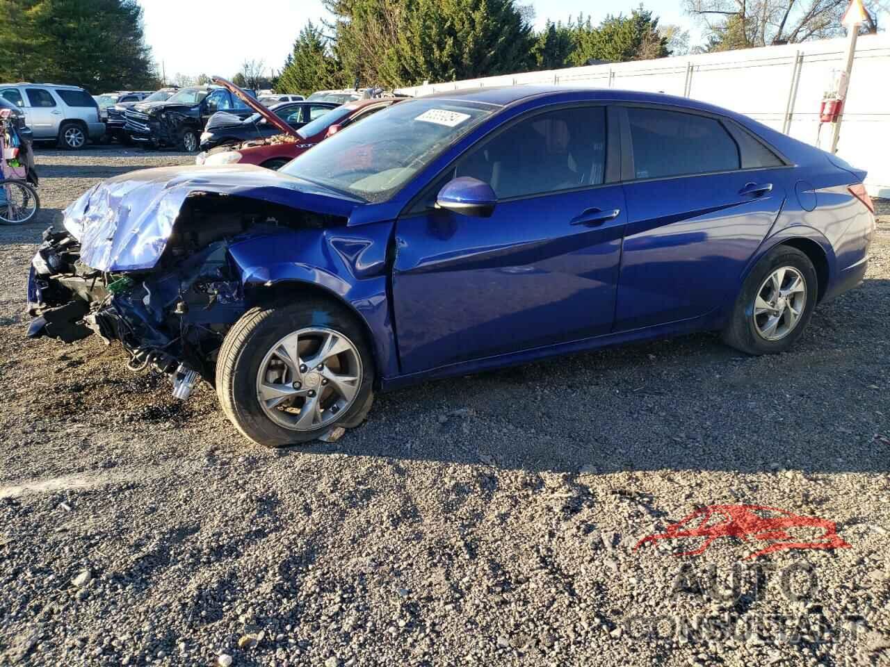 HYUNDAI ELANTRA 2022 - KMHLL4AG8NU333887