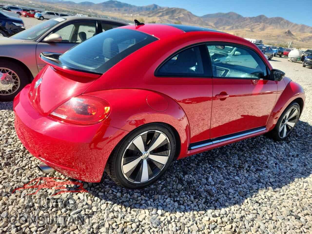 VOLKSWAGEN BEETLE 2012 - 3VWVA7AT6CM610780