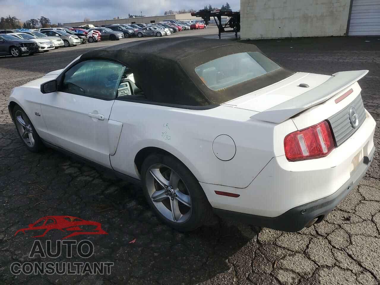 FORD MUSTANG 2012 - 1ZVBP8FF3C5214239
