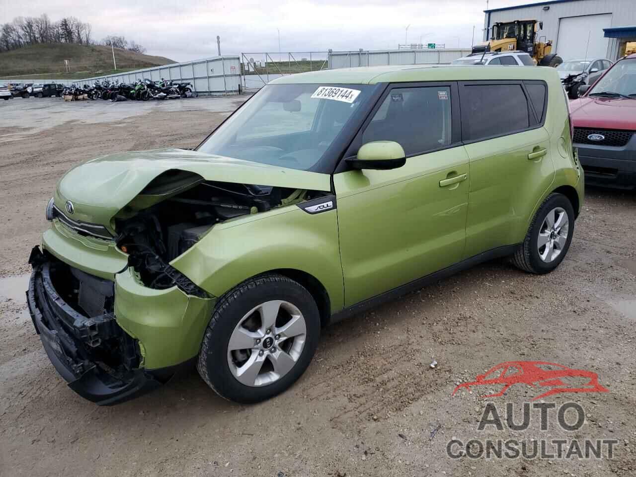 KIA SOUL 2017 - KNDJN2A20H7881805