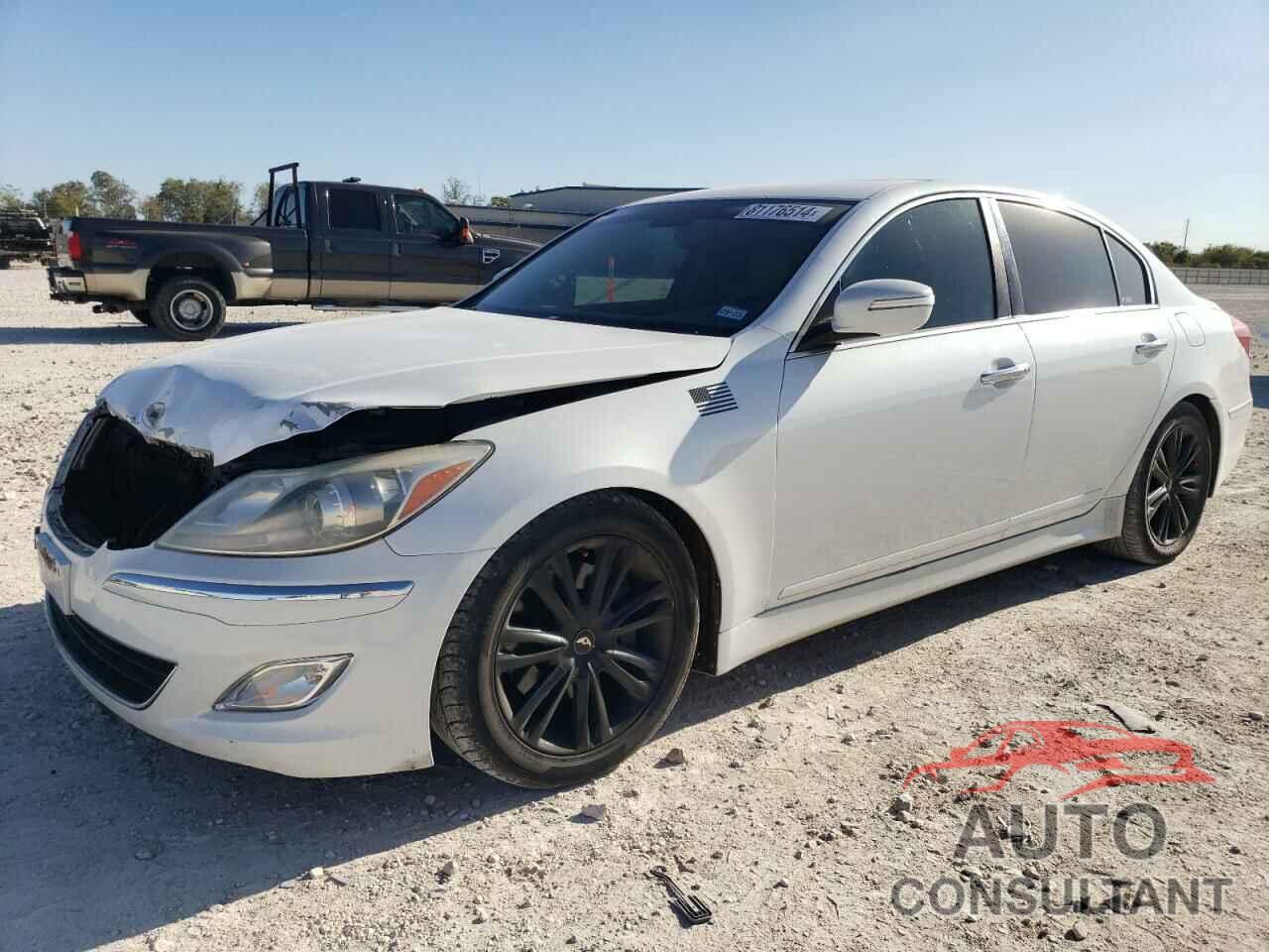 HYUNDAI GENESIS 2012 - KMHGC4DDXCU165508