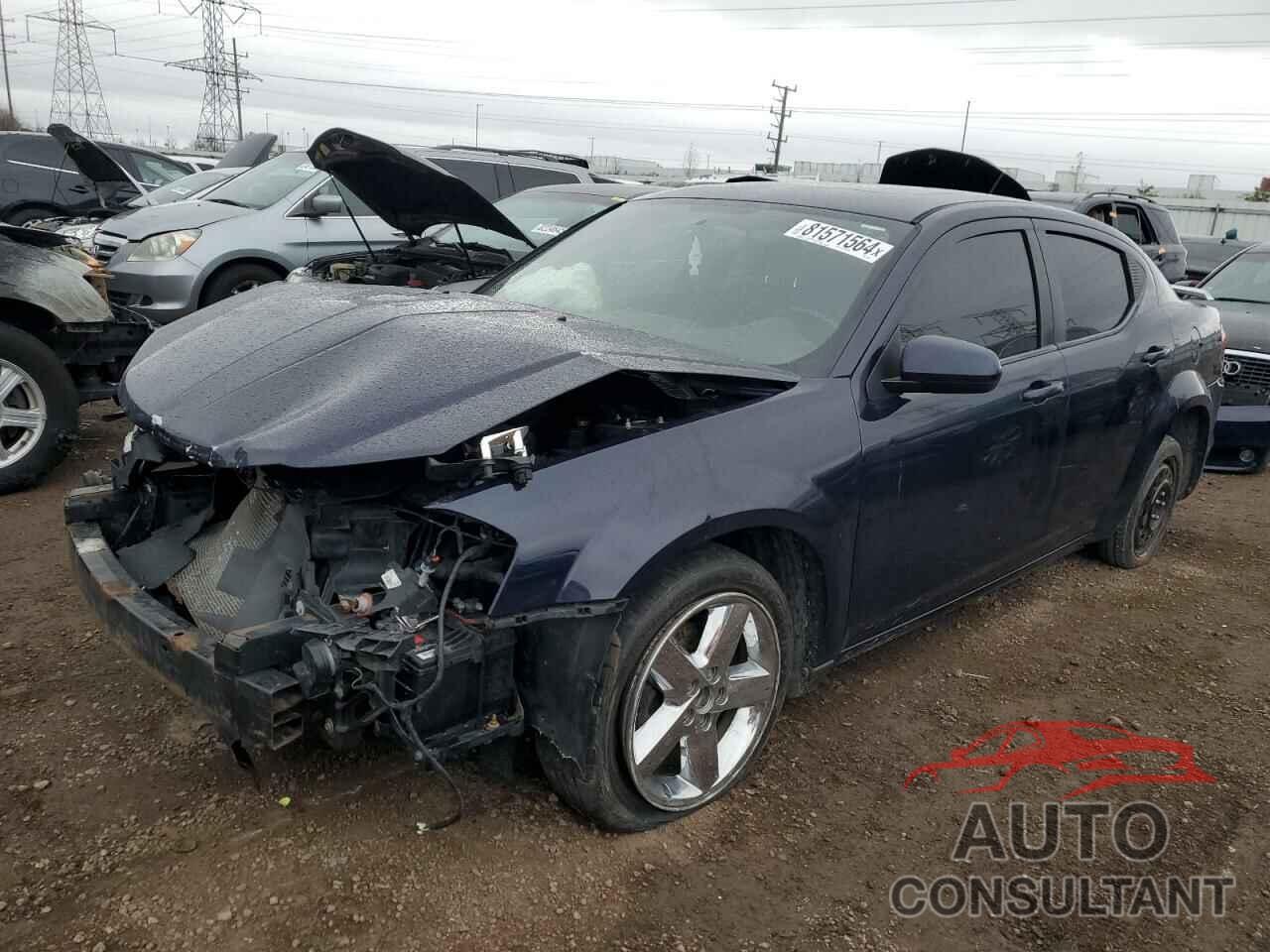 DODGE AVENGER 2013 - 1C3CDZCB6DN683032