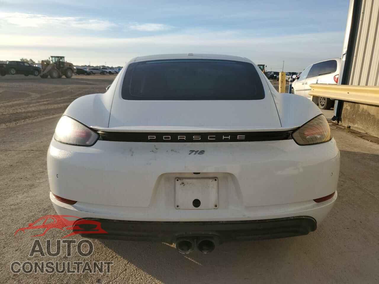 PORSCHE CAYMAN 2018 - WP0AA2A85JK262216