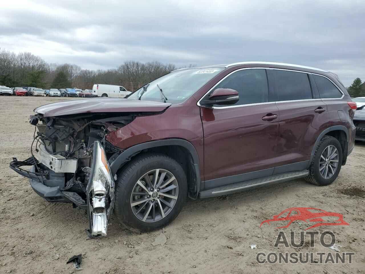 TOYOTA HIGHLANDER 2019 - 5TDKZRFH0KS310990