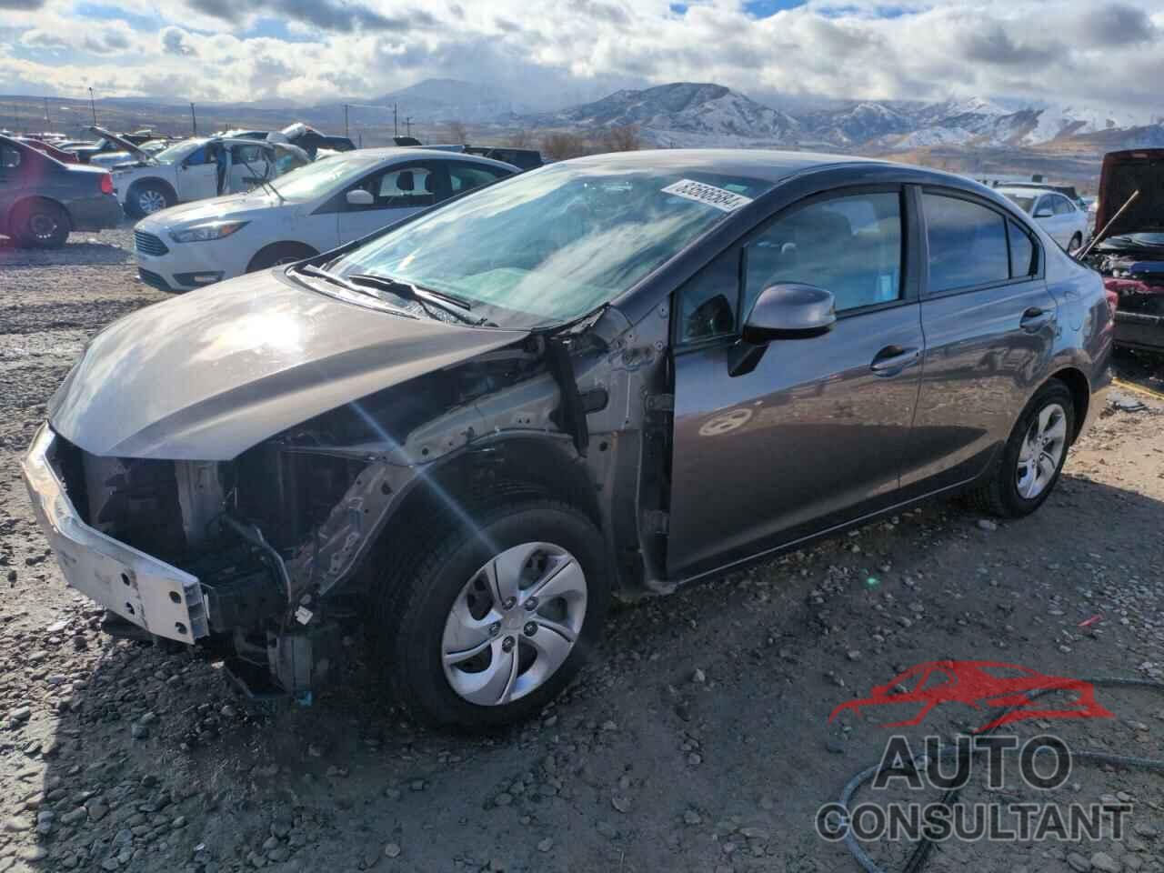 HONDA CIVIC 2013 - 19XFB2F52DE222913