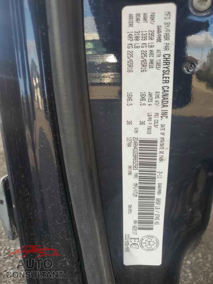 DODGE CARAVAN 2011 - 2D4RN4DG5BR652583