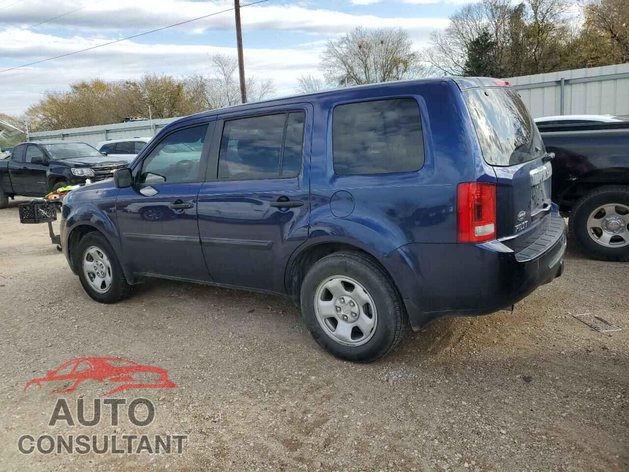 HONDA PILOT 2013 - 5FNYF3H2XDB035368