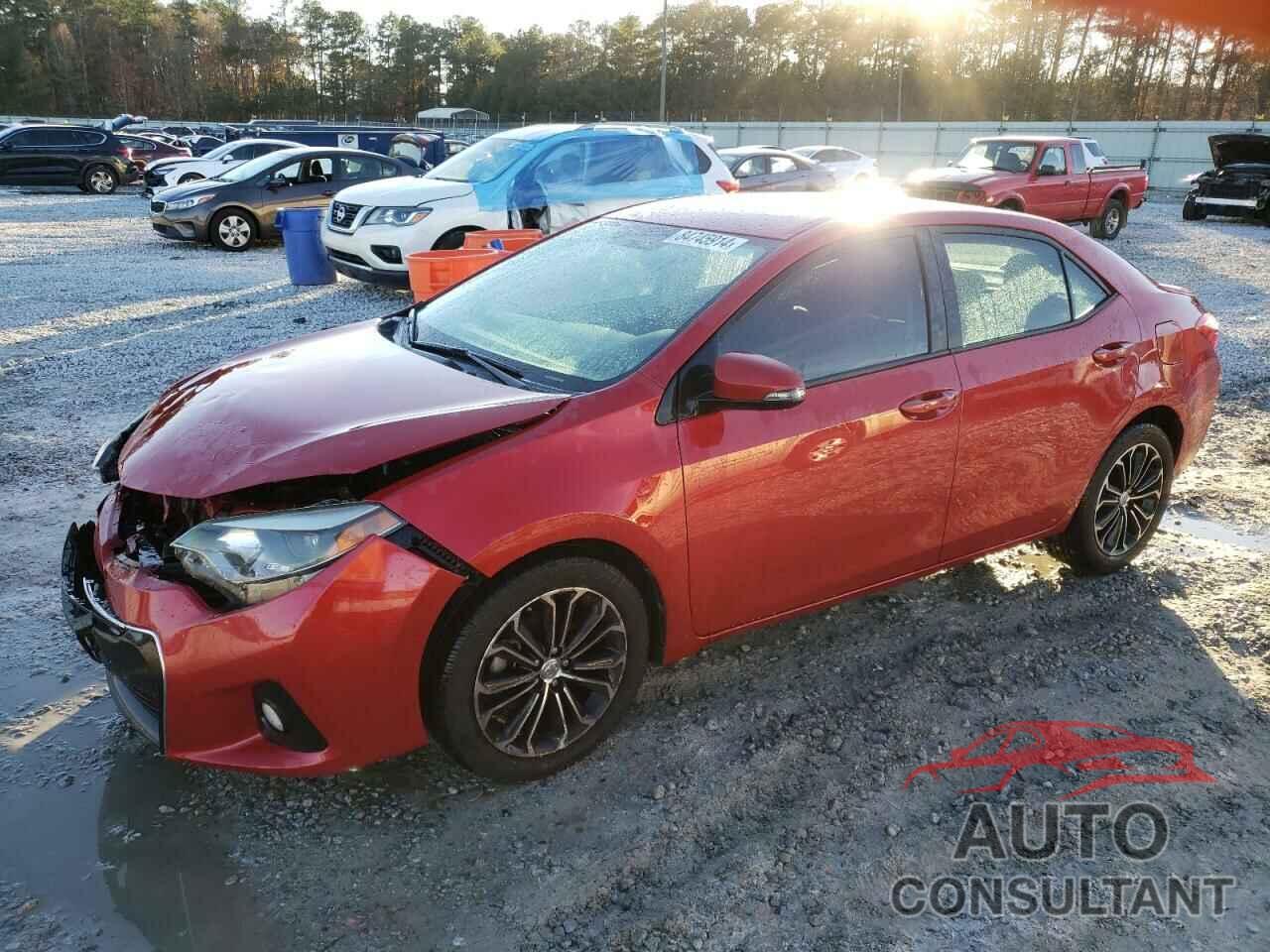 TOYOTA COROLLA 2016 - 2T1BURHE3GC693101
