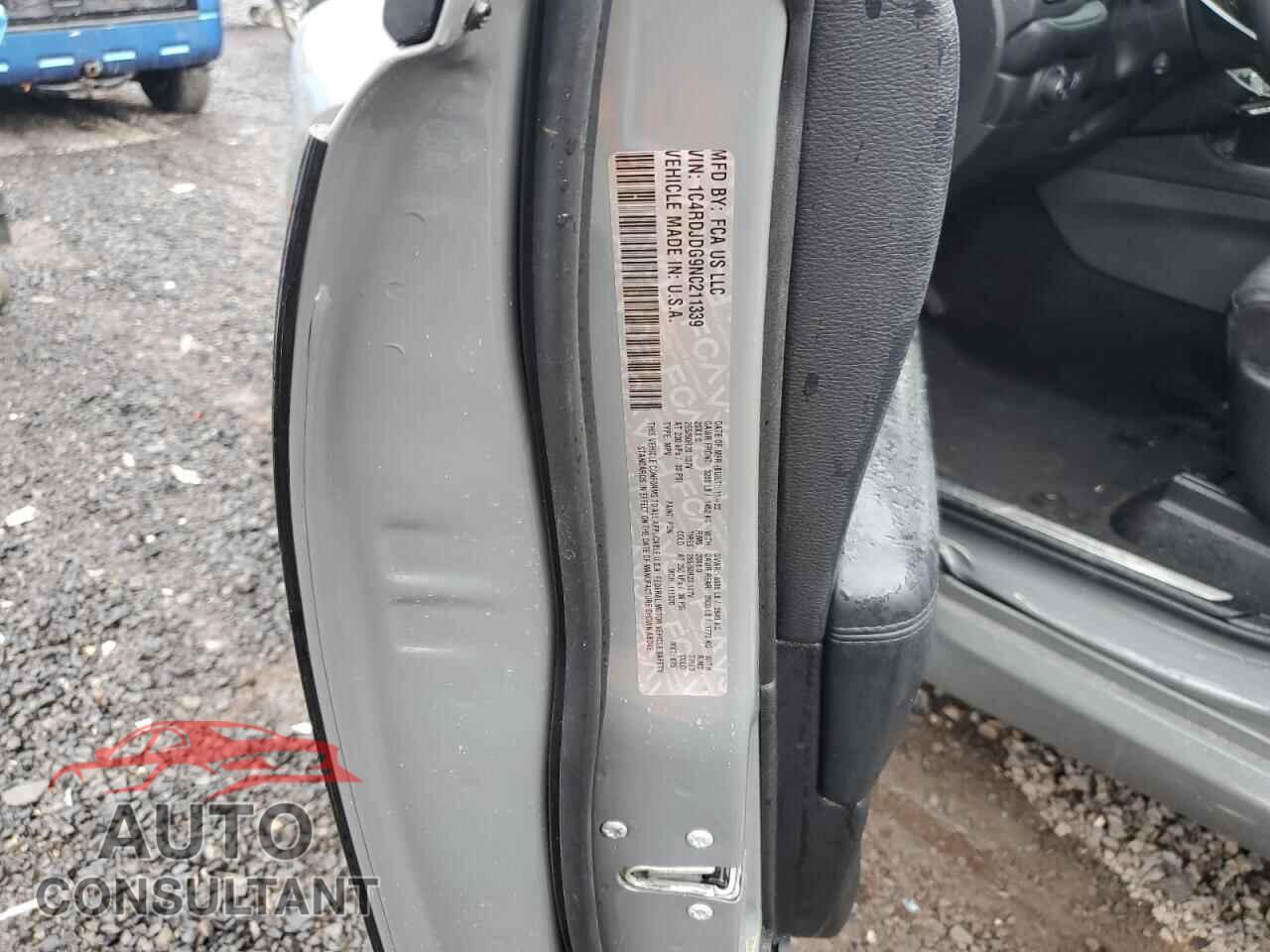 DODGE DURANGO 2022 - 1C4RDJDG9NC211339
