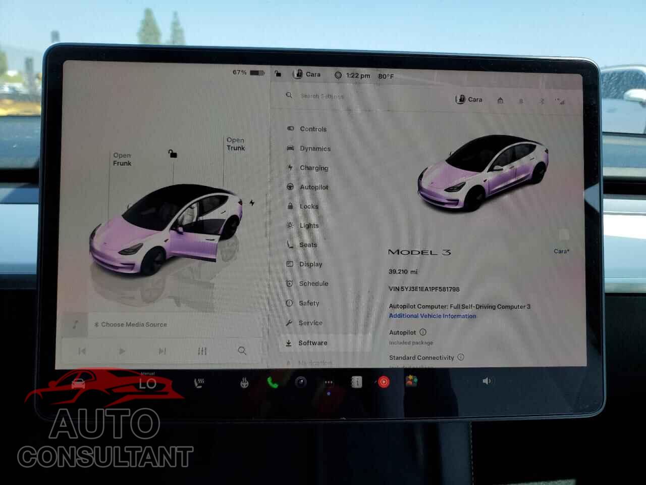 TESLA MODEL 3 2023 - 5YJ3E1EA1PF581798