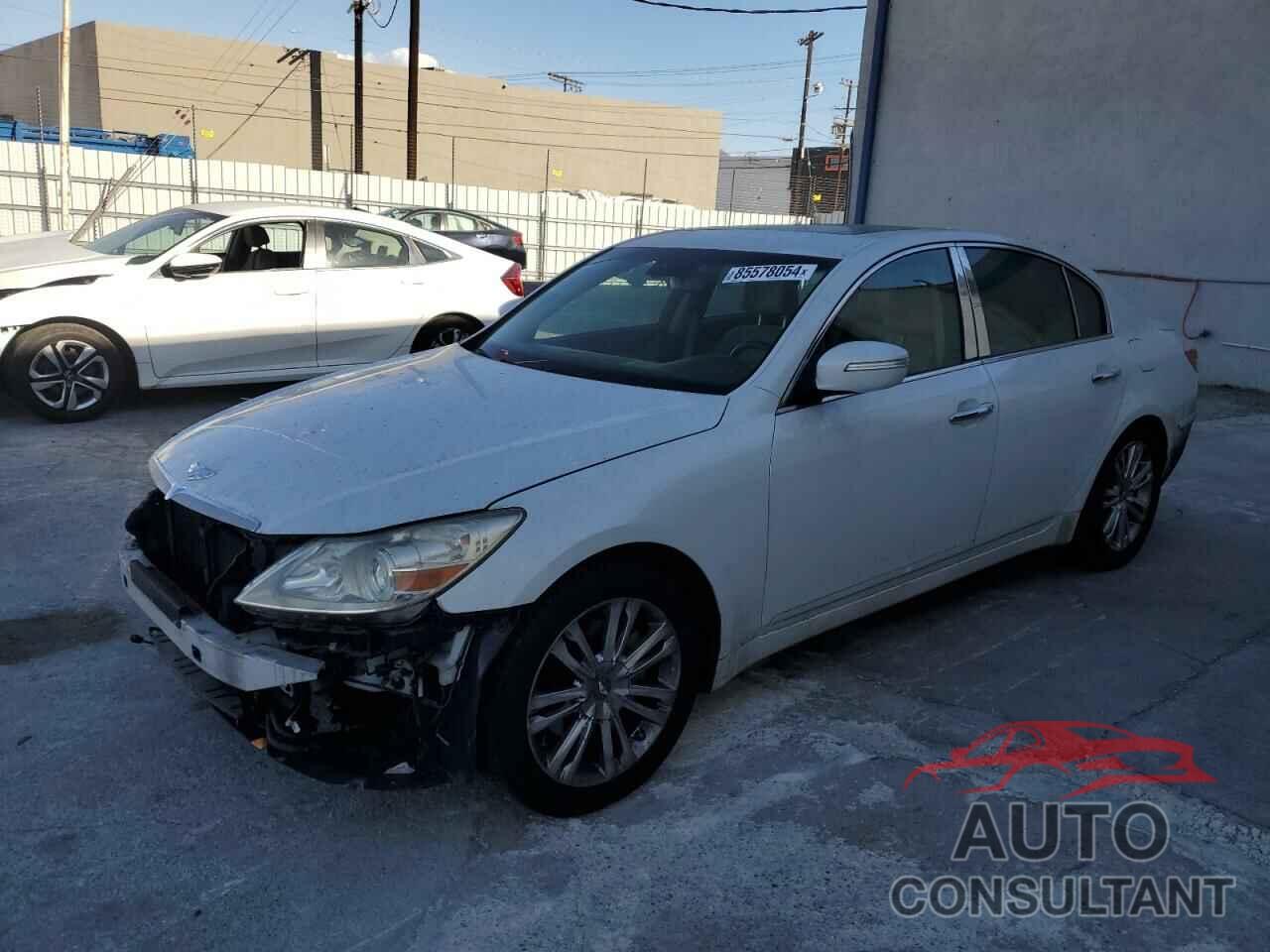 HYUNDAI GENESIS 2011 - KMHGC4DEXBU123721