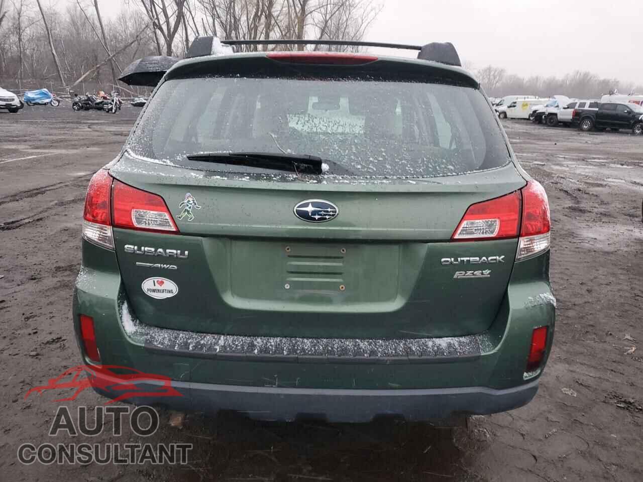 SUBARU OUTBACK 2012 - 4S4BRBAC5C3222969