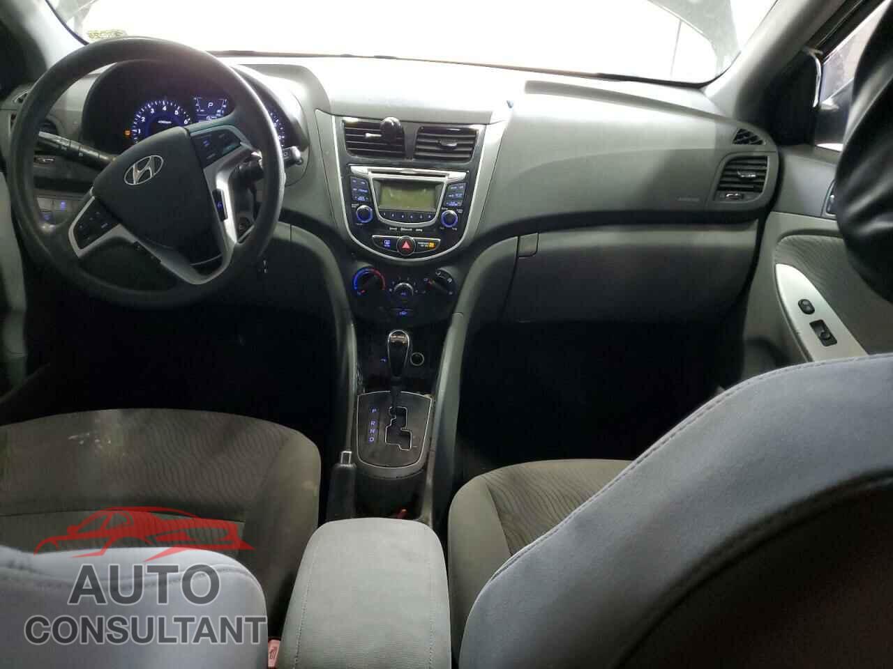 HYUNDAI ACCENT 2012 - KMHCU4AEXCU226896