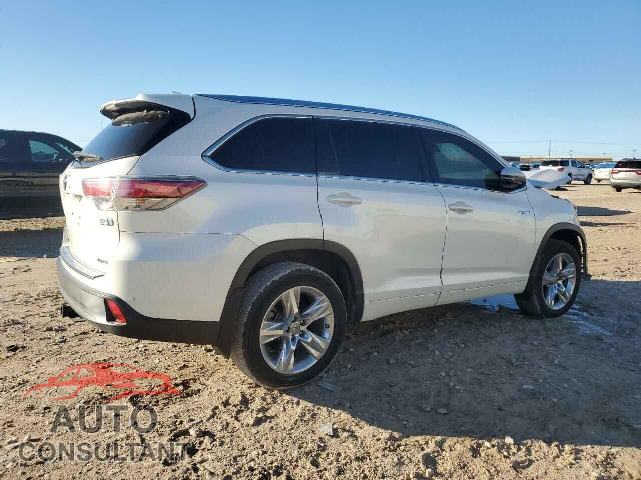 TOYOTA HIGHLANDER 2015 - 5TDDCRFH4FS007775