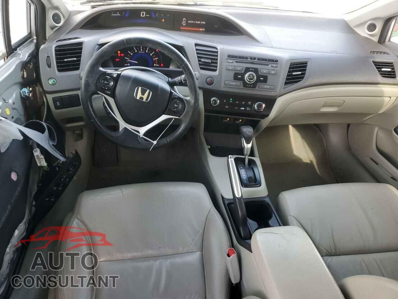 HONDA CIVIC 2012 - 19XFB2F99CE328017