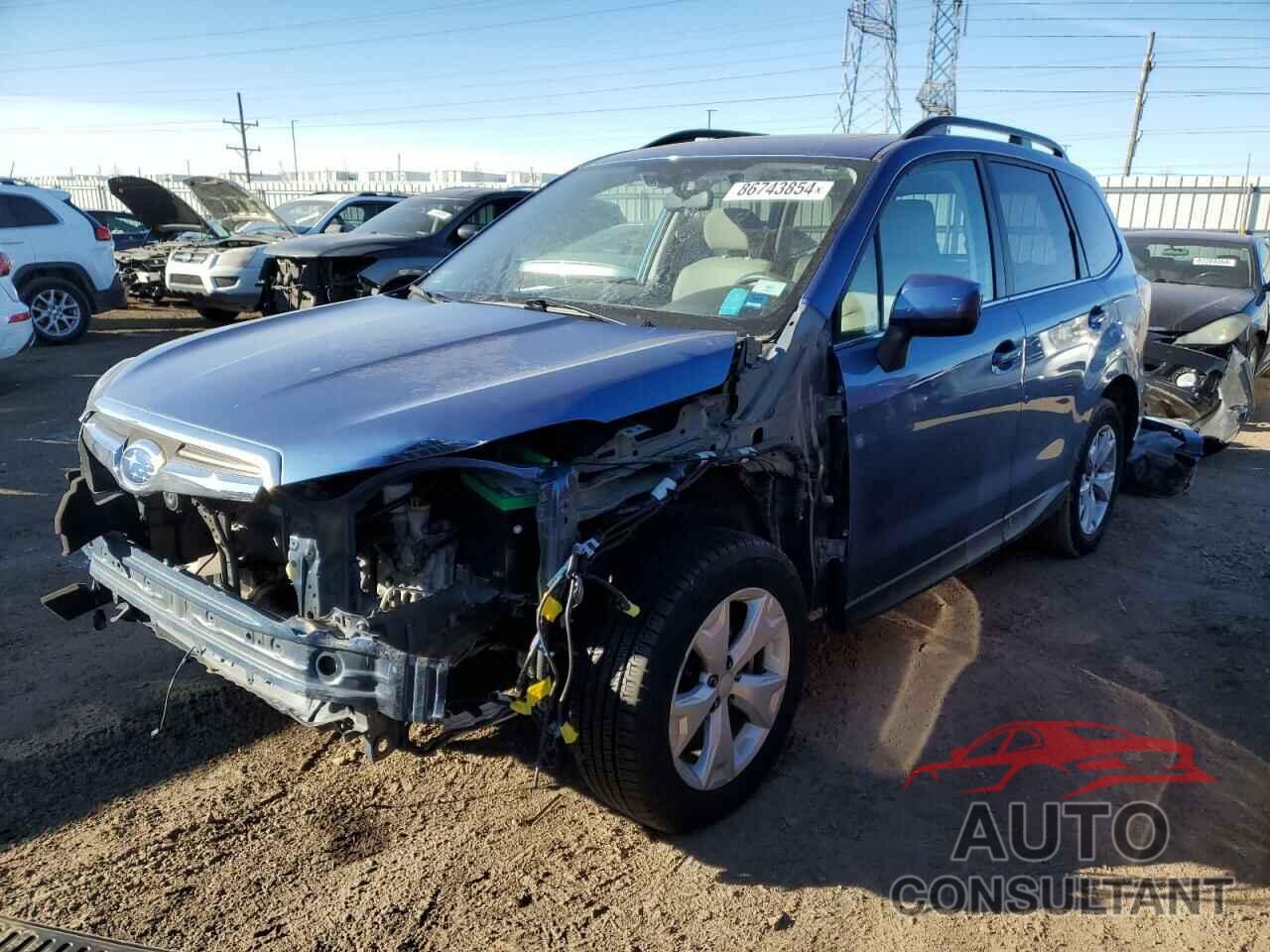 SUBARU FORESTER 2016 - JF2SJARC8GH496090