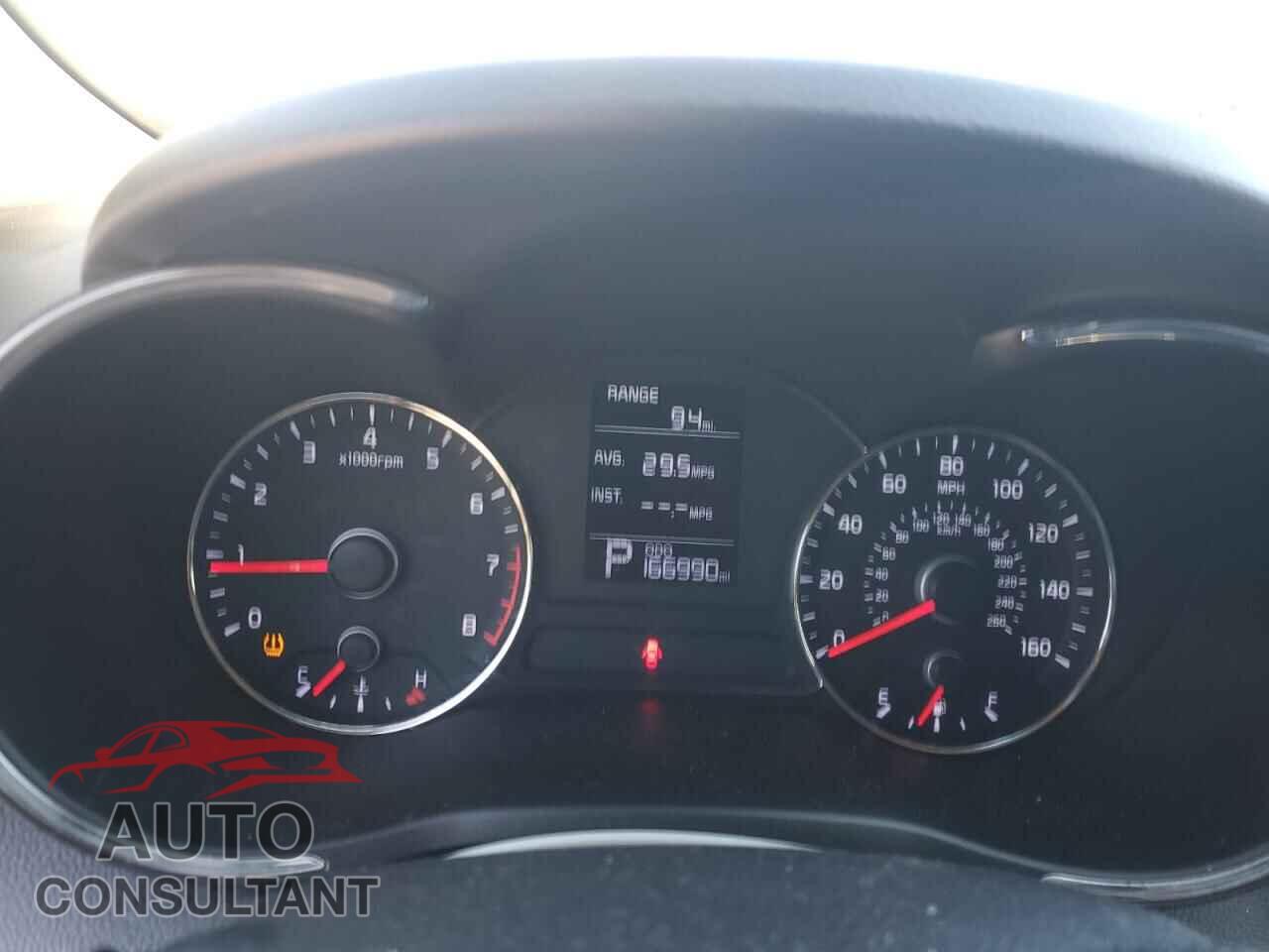 KIA FORTE 2016 - KNAFX4A60G5519382
