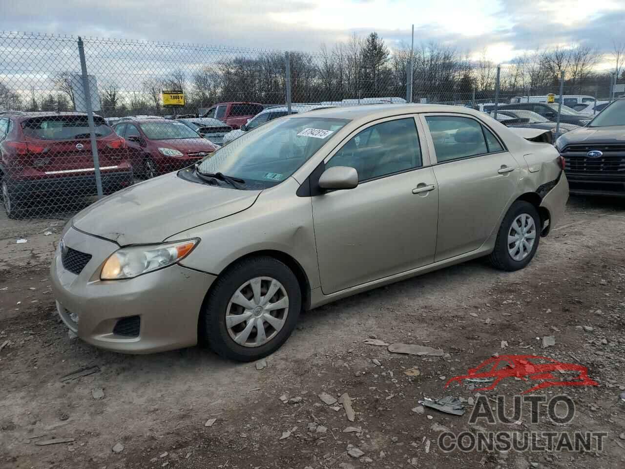 TOYOTA COROLLA 2009 - 2T1BU40E29C178494