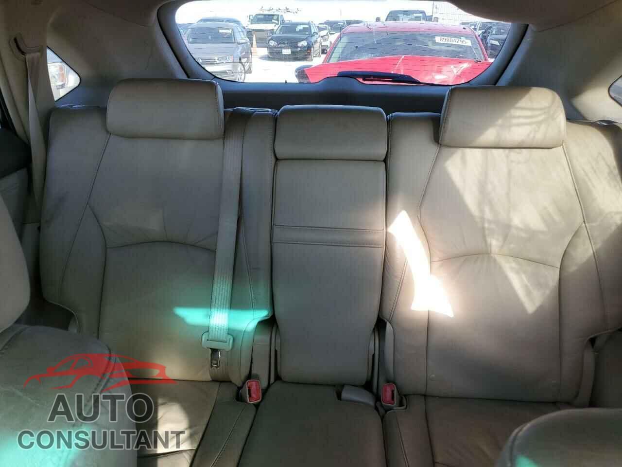LEXUS RX350 2009 - 2T2GK31U89C076835