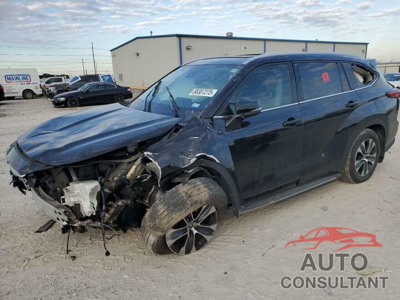 TOYOTA HIGHLANDER 2022 - 5TDGZRAH2NS141248