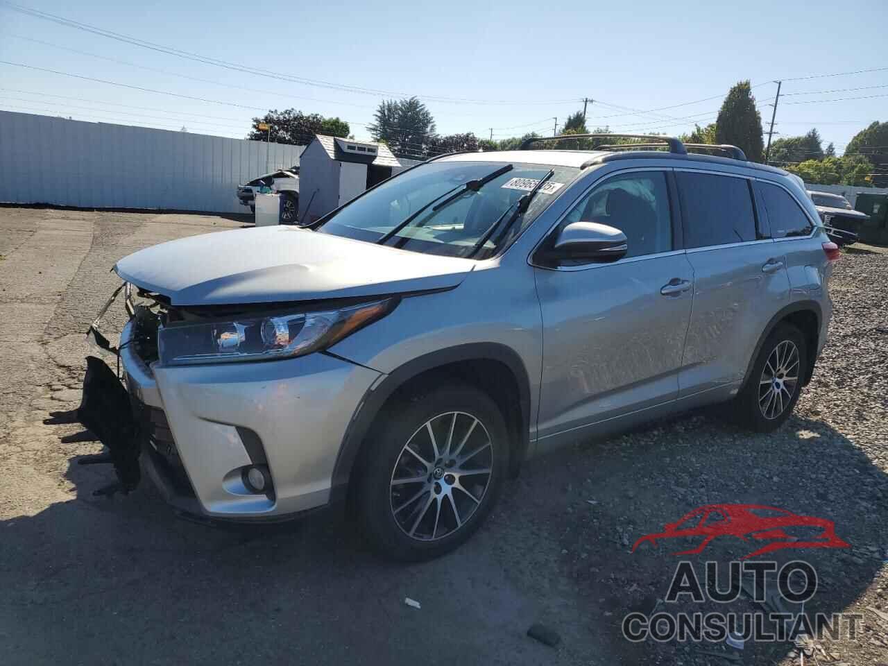TOYOTA HIGHLANDER 2017 - 5TDJZRFH4HS385552