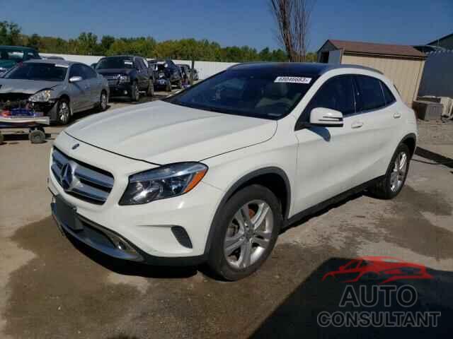 MERCEDES-BENZ GLA-CLASS 2017 - WDCTG4EB9HJ318984