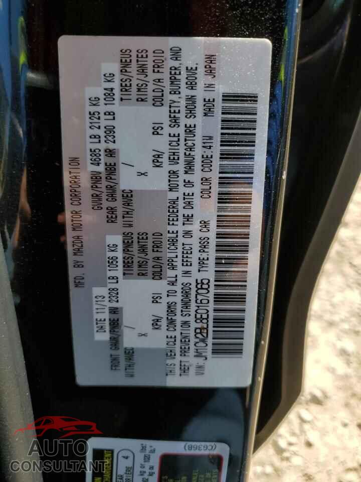 MAZDA 5 2014 - JM1CW2BL8E0167065