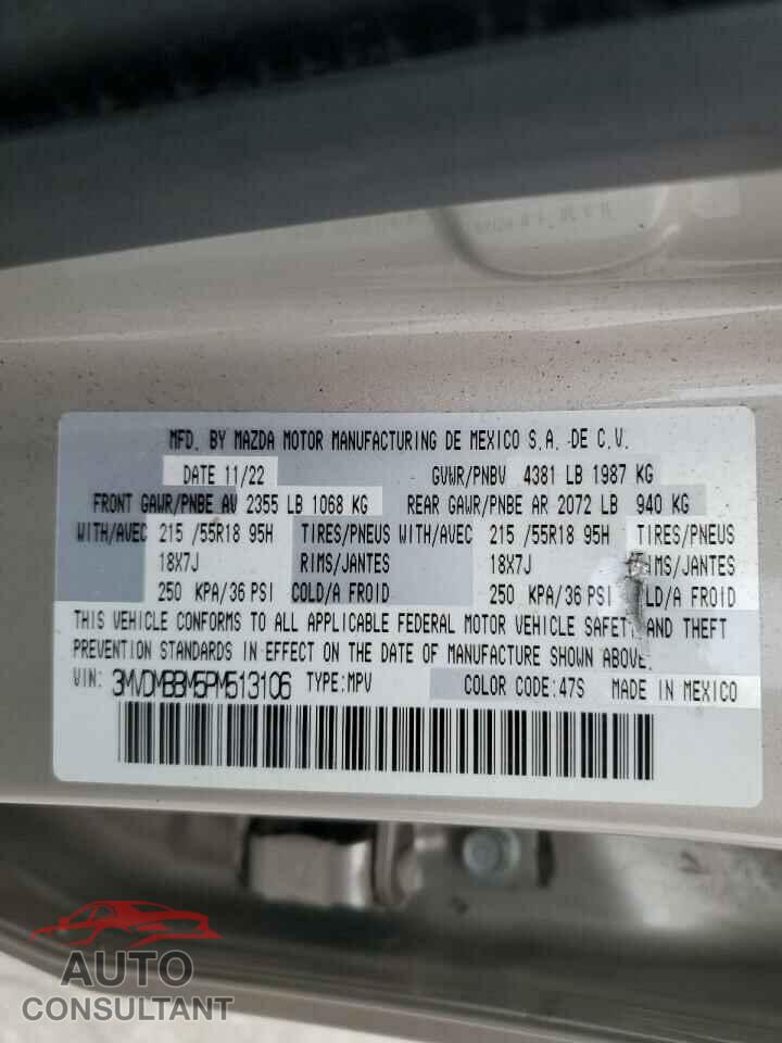 MAZDA CX30 2023 - 3MVDMBBM5PM513106