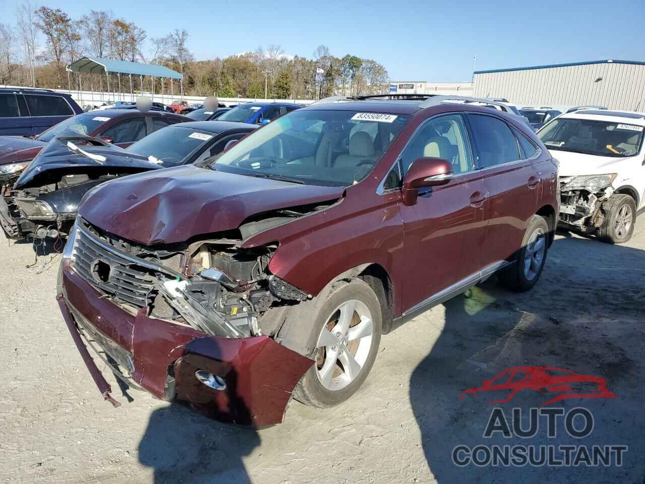 LEXUS RX350 2013 - 2T2BK1BA3DC160217