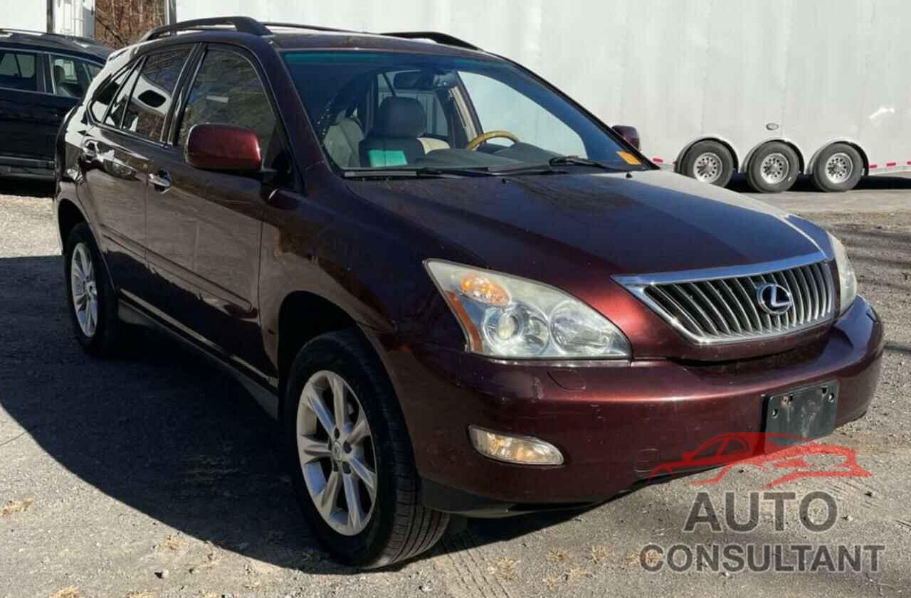 LEXUS RX350 2009 - JTJHK31U292858424