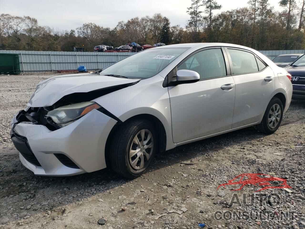 TOYOTA COROLLA 2014 - 2T1BURHE0EC126504