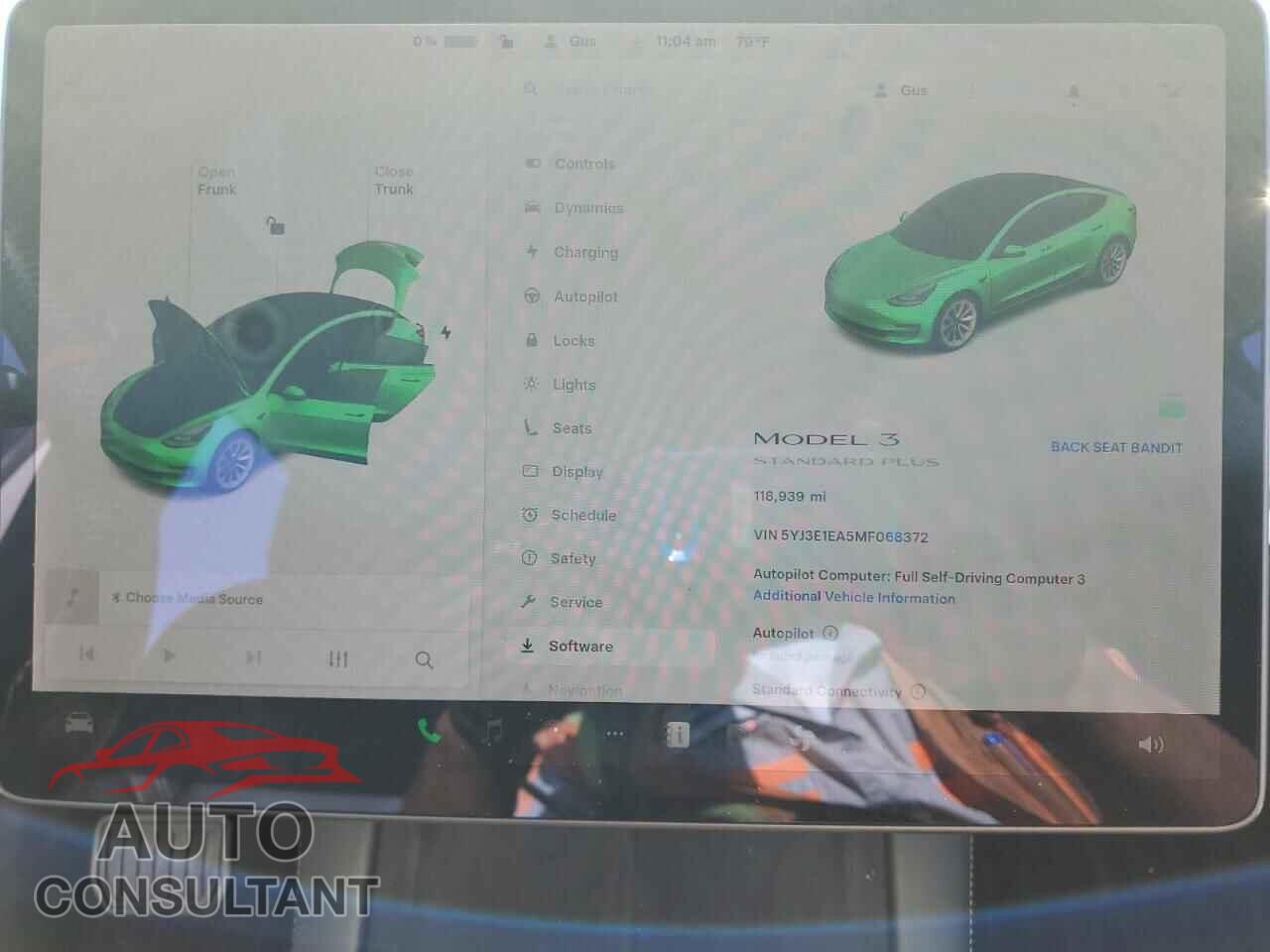 TESLA MODEL 3 2021 - 5YJ3E1EA5MF068372